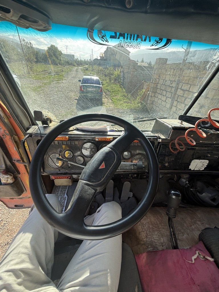 KamAz 55111, 11 L, 1989 il, 250 000 km — Yük maşınları, Qusar (4)