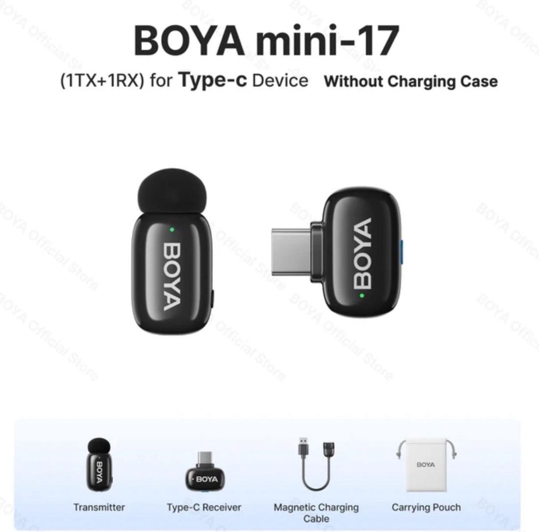 Boya mini yaxa mikrofonu — Səs texnikası, Bakı (2)