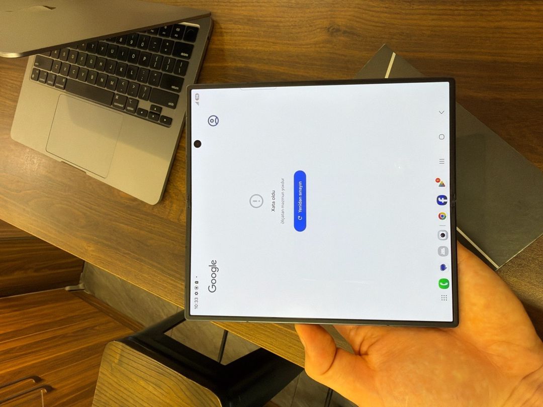 Samsung Galaxy Z Fold 7 Jet Black 256GB/12GB — Smartfonlar, Bakı (6)