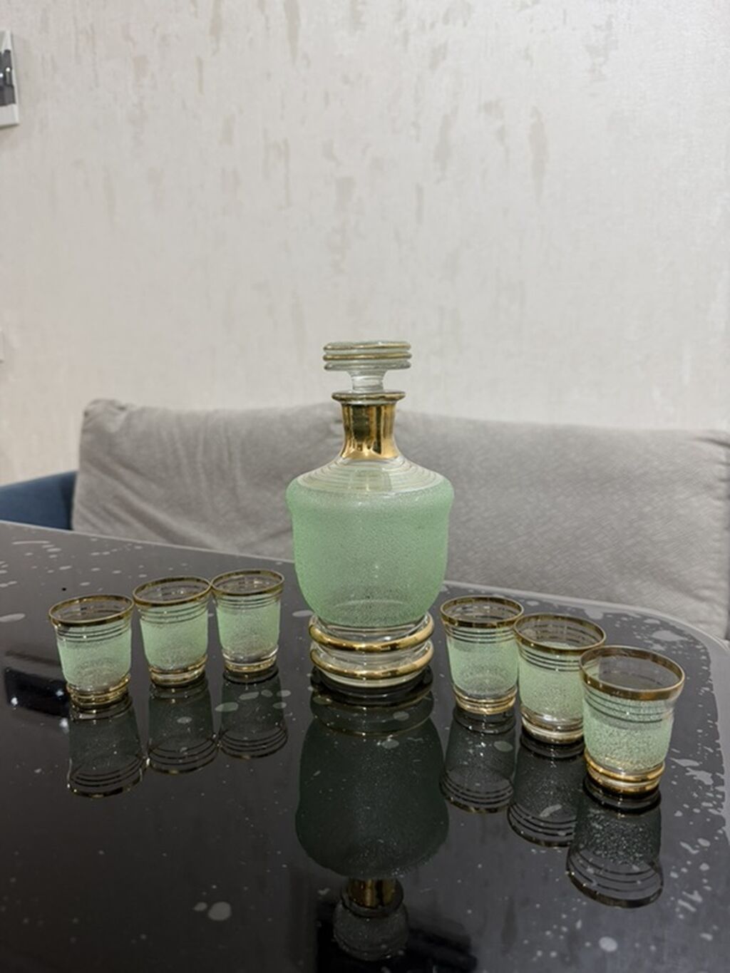 Rəng - Yaşıl, Şüşə — Süfrə qabı, Bakı (2)