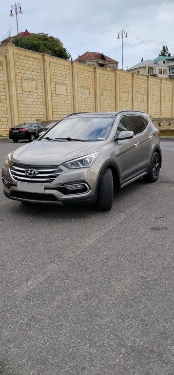 Hyundai Santa Fe, 2.0 L, 2018 il, 180 000 km — Avtomobillər, Bakı (6)