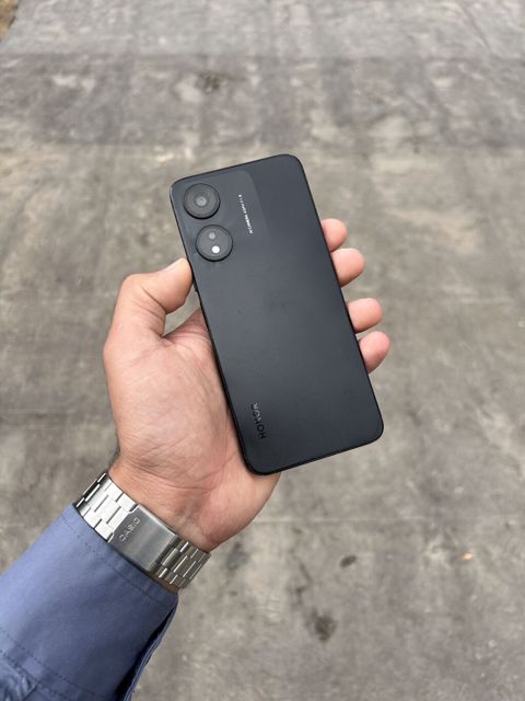 Honor X5b Plus, 64 GB, rəng - Qara, Düyməli, Barmaq izi, İki sim kartlı — Güzdək