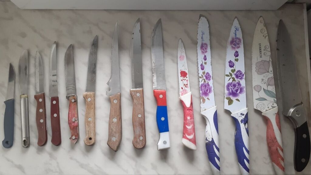 Bicaklar biri 1 manat — Bıçaqlar və doğrama taxtaları, Bakı (4)
