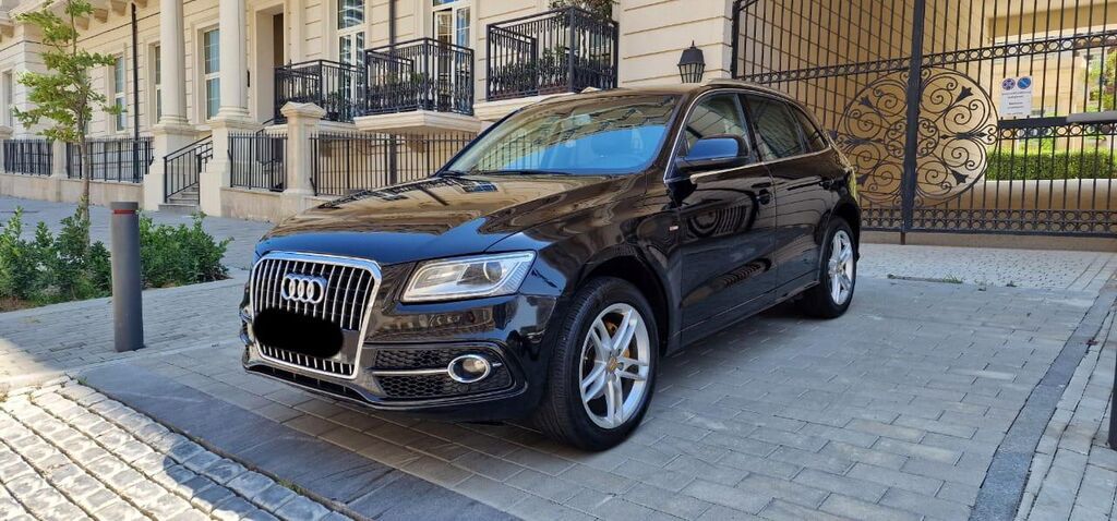 Audi Q5 – qara rəngli, premium kompakt SUV - Kuzov: 5 qapılı, qara — Avtomobillər, Bakı (2)
