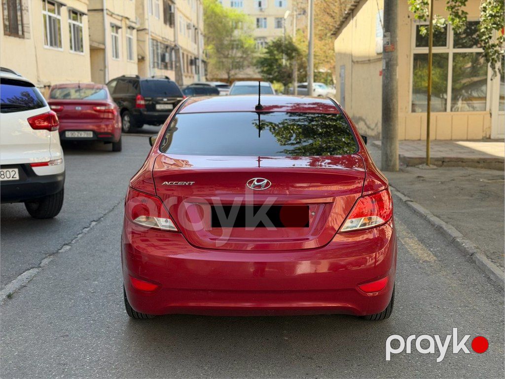Hyundai Accent, 1.6 L, 2017 il, 136 000 km — Avtomobillər, Sumqayıt (4)