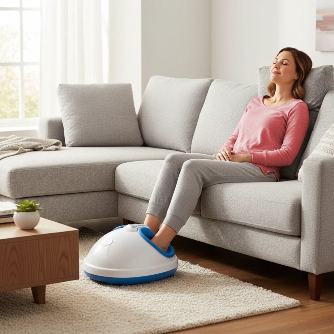 Relax ayaq masaj cihazı – YT-011 İstilik Funksiyalı Foot Massager — Gözəllik və səhiyyə, Bakı (4)