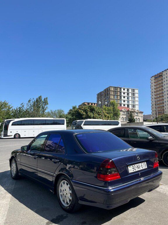 Mercedes C 200, 2.0 L, 1998 il, 339 000 km — Avtomobillər, Bakı (3)