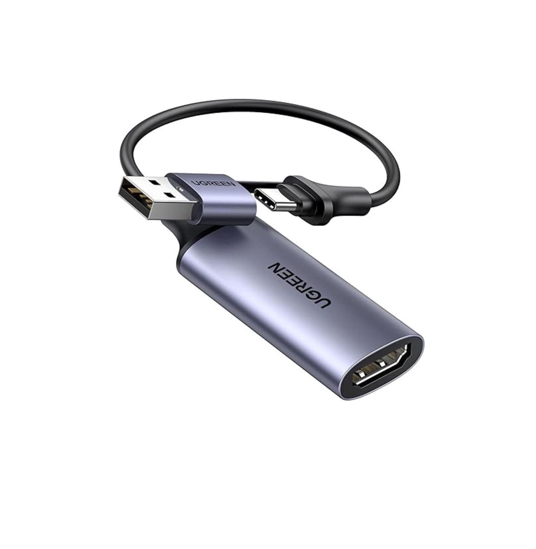 Görüntü çevirici Ugreen Capture Card USB HUB HD — Periferik cihazlar, Bakı (4)