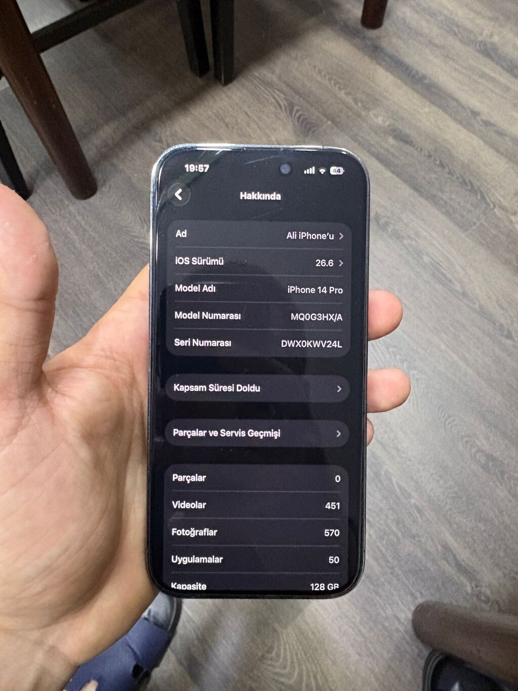 IPhone 14 Pro, 128 GB, Deep Purple, Face ID — Apple iPhone, Bakı (4)