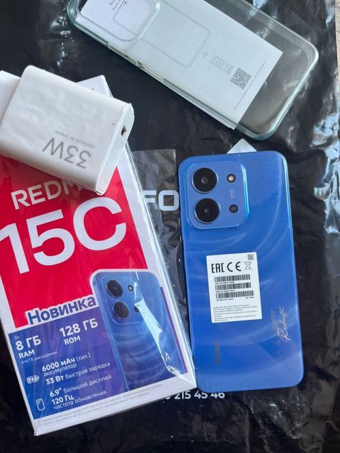 Redmi 128 GB, rəng - Mavi, Sənədlərlə — Xaçmaz