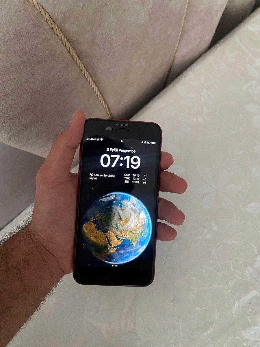 Apple iPhone 8 Plus Red 64GB — Smartfonlar, Bakı (6)
