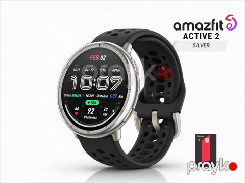 Xiaomi Amazfit Active 2 Silver — Bakı