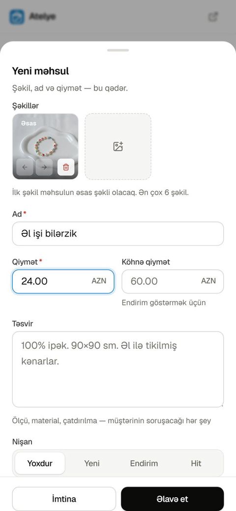 Hazır biznes - onlayn mağaza — Bakı