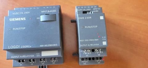 Siemens Logo 230RCo Ana Modul və DM8 230R Genişlənmə Modulu — Bakı