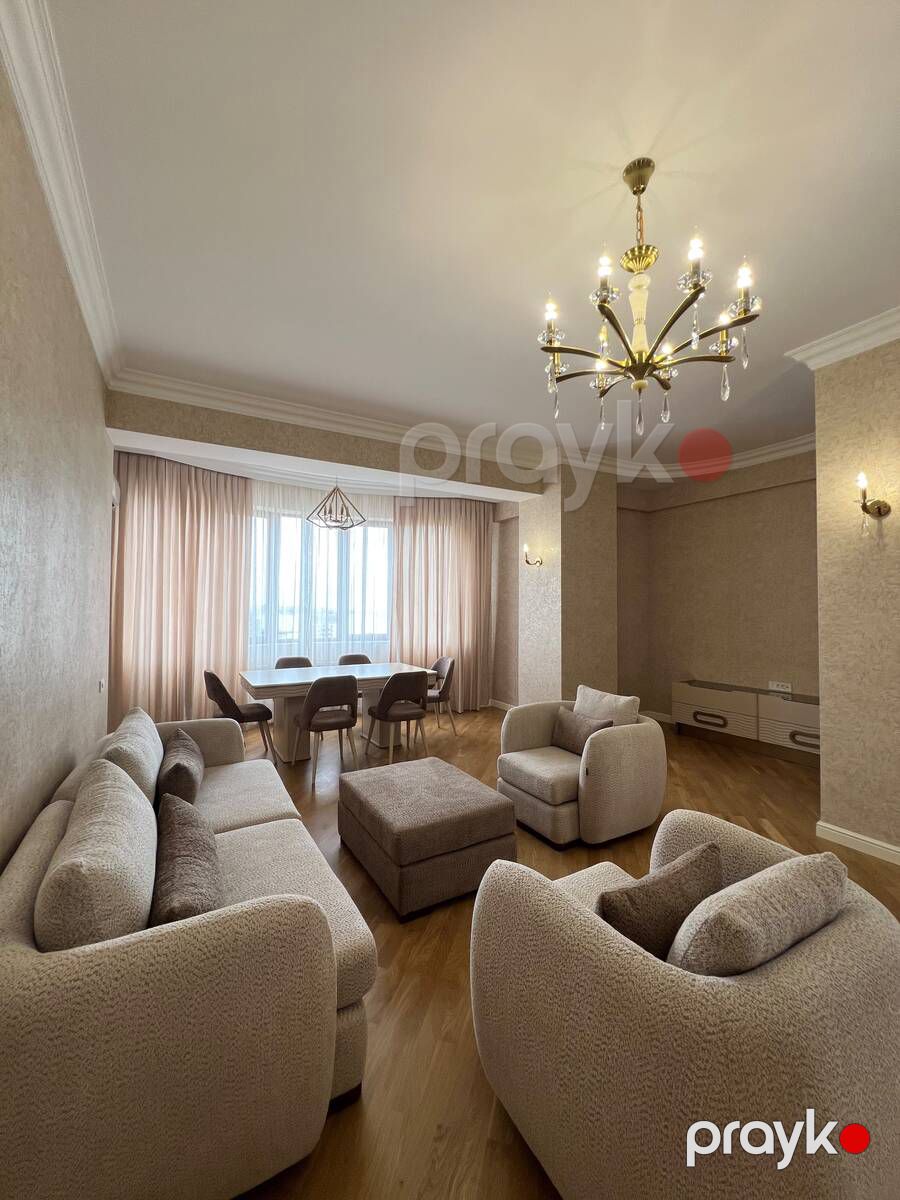 İcarəyə verilir 3 otaqlı yeni tikili 160 m² — Mənzil, Bakı (4)