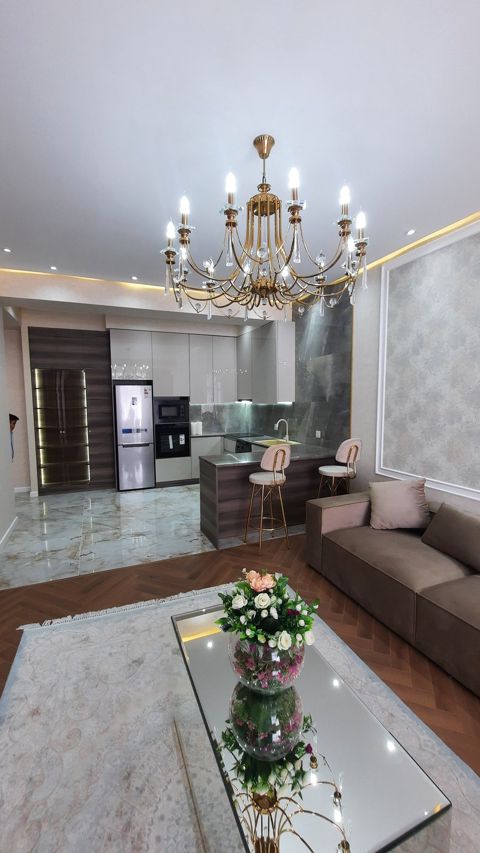 İcarəyə verilir 2 otaqlı yeni tikili 80 m² — Bakı