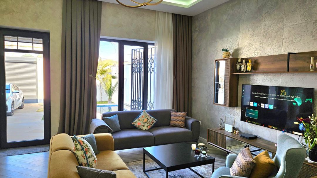İcarəyə verilir 3 otaqlı həyət evi/bağ evi 160 m² — Ev, villa, Bakı (10)