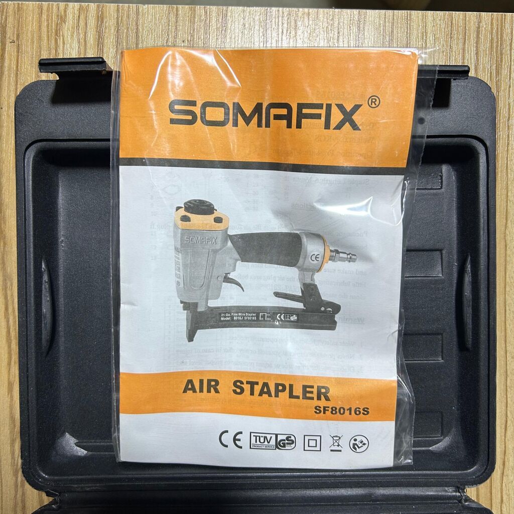 Somafıx SF8016S – Pnevmatik Ştapel Tapançası - Tip: Air Stapler — İnşaat staplerləri və neylerlər, Bakı (2)