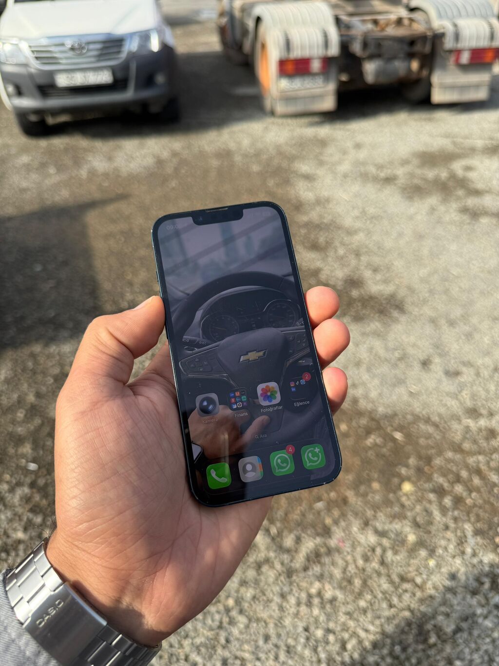 IPhone 14, 128 GB, Deep Purple, Zəmanət, Simsiz şarj, Face ID — Apple iPhone, Güzdək (8)