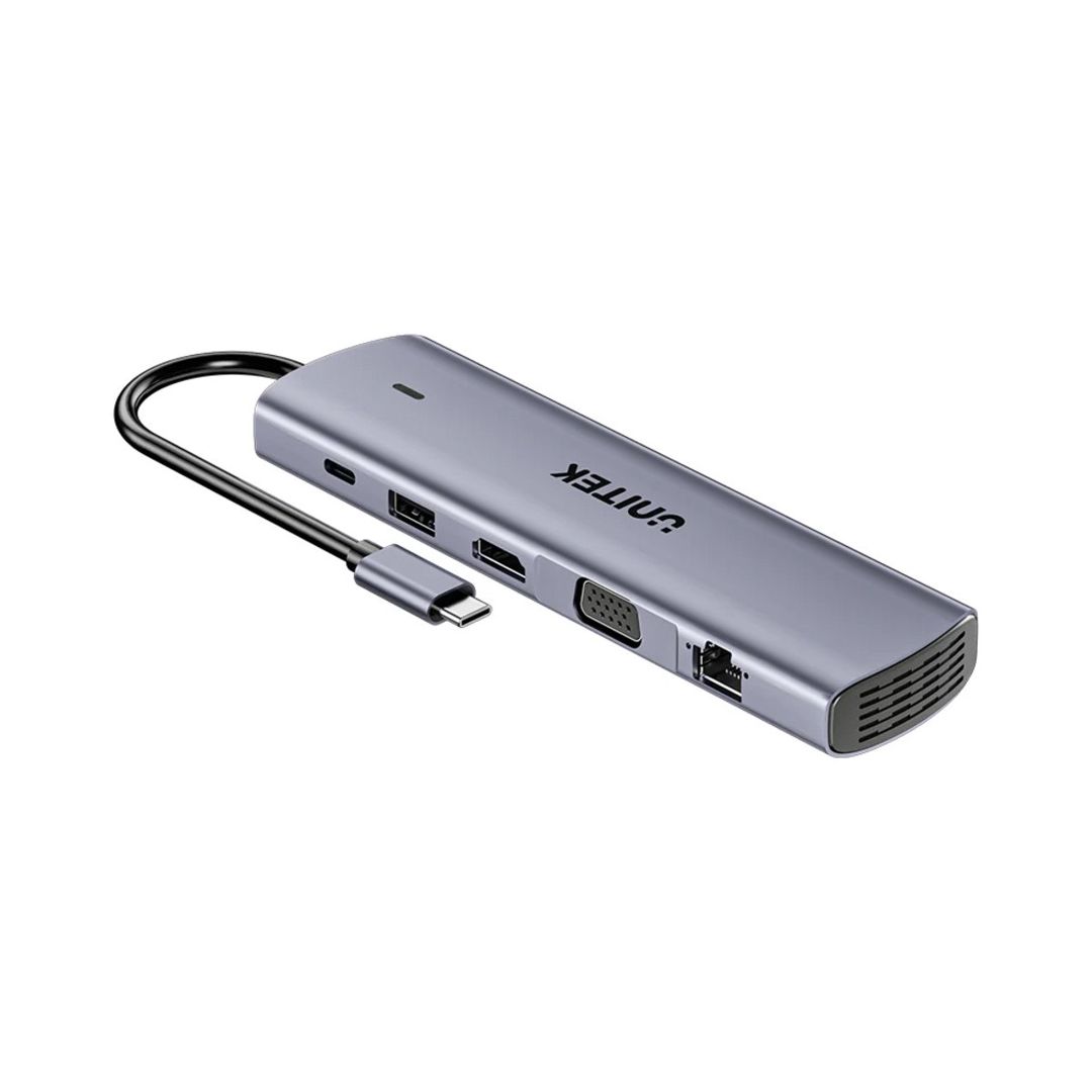 Unitek - uHUB U11+ — ikili ekran dəstəyi olan 11-si 1-də Usb-c hub — Periferik cihazlar, Bakı (2)