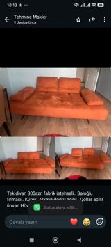 Tek divan 300azn fabrik istehsali. Saloğlu firması. Kürek Arxaya — Goods