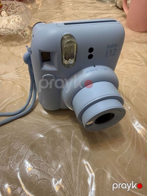 Fujifilm Instax Mini 12 – ani fotoaparat - Rəng: açıq mavi (Pastel — Masazır