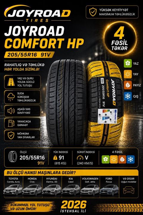 Təkər 205/55 R16 — Bakı