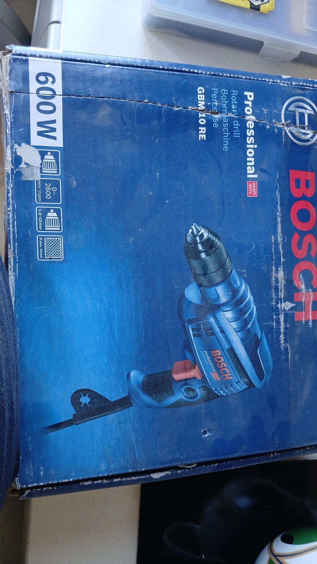 Bosch Professional GBM 10 RE döner matkap - Model: GBM 10 RE (Heavy — Drels, vintovkular və qaitkçekicilər, Bakı (3)