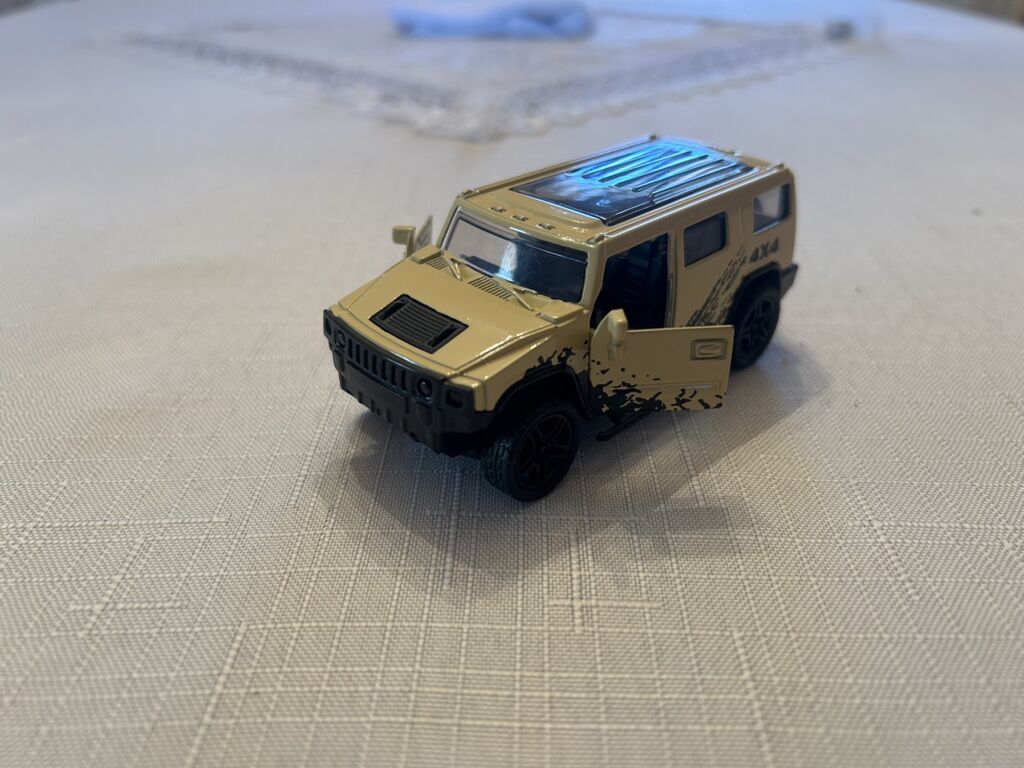 Metall oyuncaq off-road SUV maşın modeli - Korpus: möhkəm metal — Oyuncaq nəqliyyatı, Bakı (4)