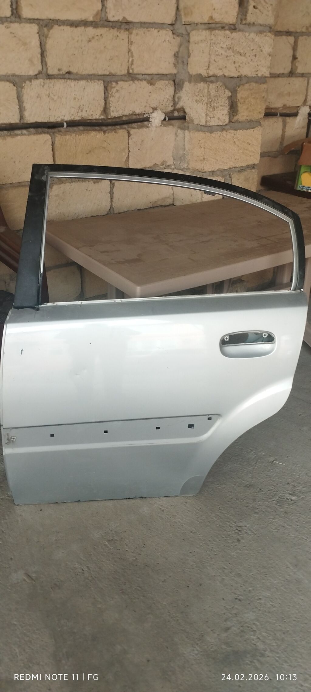 Kia Rio Cütü 150 man Məhsul: Arxa sağ qapı – sedan/kuzov üçün metal — Kuzov hissələri, Quba (2)