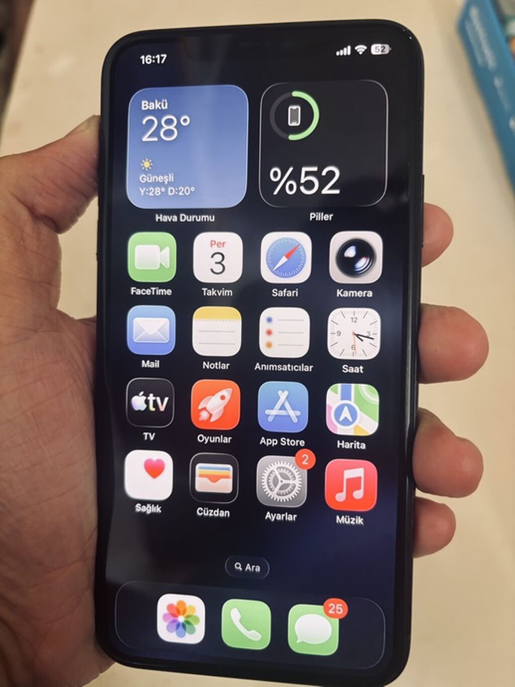 IPhone 11 Pro, 256 GB, Matte Midnight Green, Face ID — Apple iPhone, Xırdalan (4)