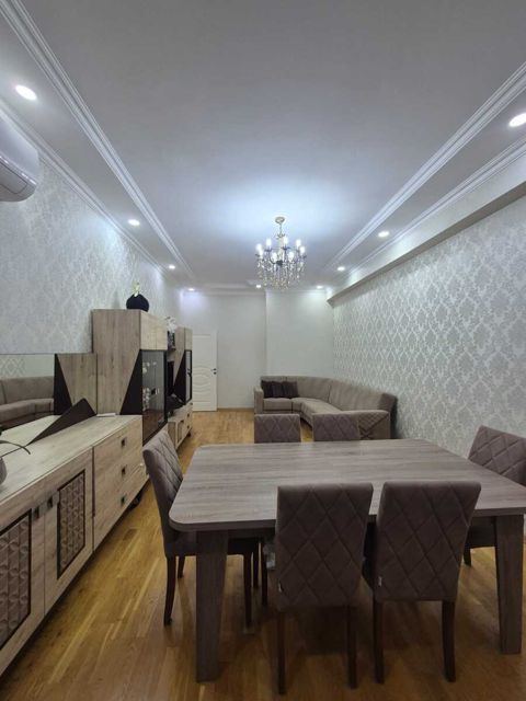 3-otaqlı yeni tikili, Özbəkistan küç. 7, 105 m² — Bakı