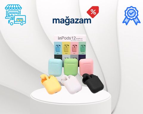 Simsiz qulaqlıqlar "Inpods i12" — Bakı