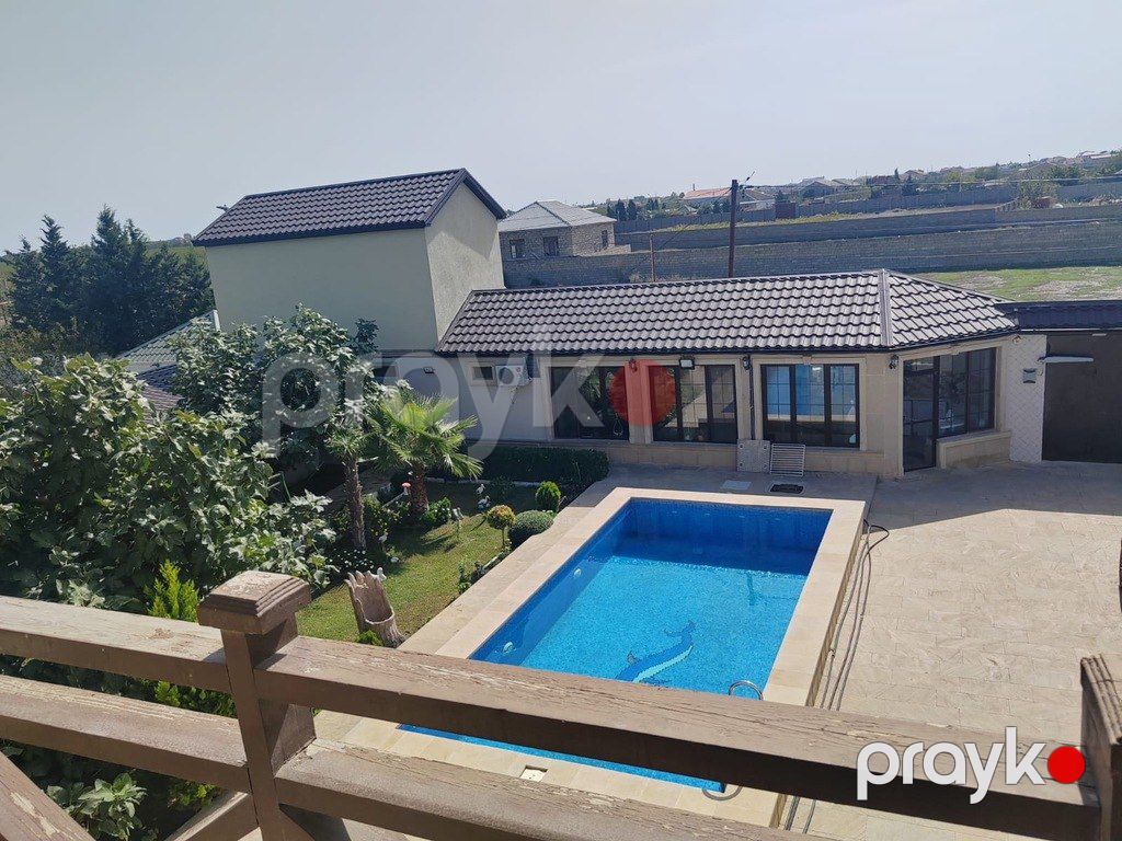 Satılır 5 otaqlı həyət evi/bağ evi 220 m² — Ev, villa, Bakı (2)