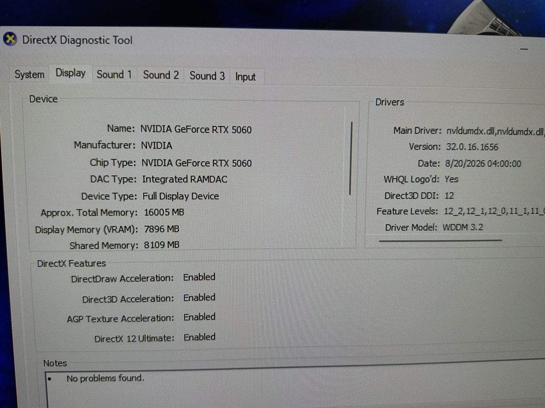 Gaming PC i7-12700KF RTX 5060 8GB 16GB DDR5 1TB NVMe 27" 180Hz — Masaüstü kompüterlər, Bakı (9)