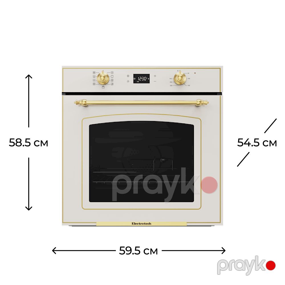 Soba Electrotech O FRE ON 870 K — Fırın kamerası, Bakı (2)