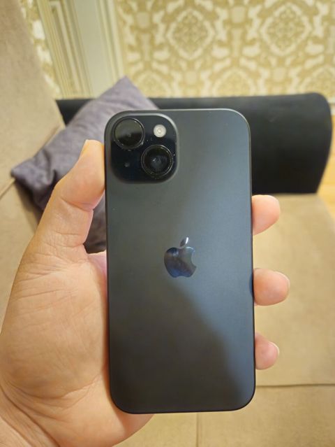 IPhone 15, 128 GB, Qara, Simsiz şarj — Bakı