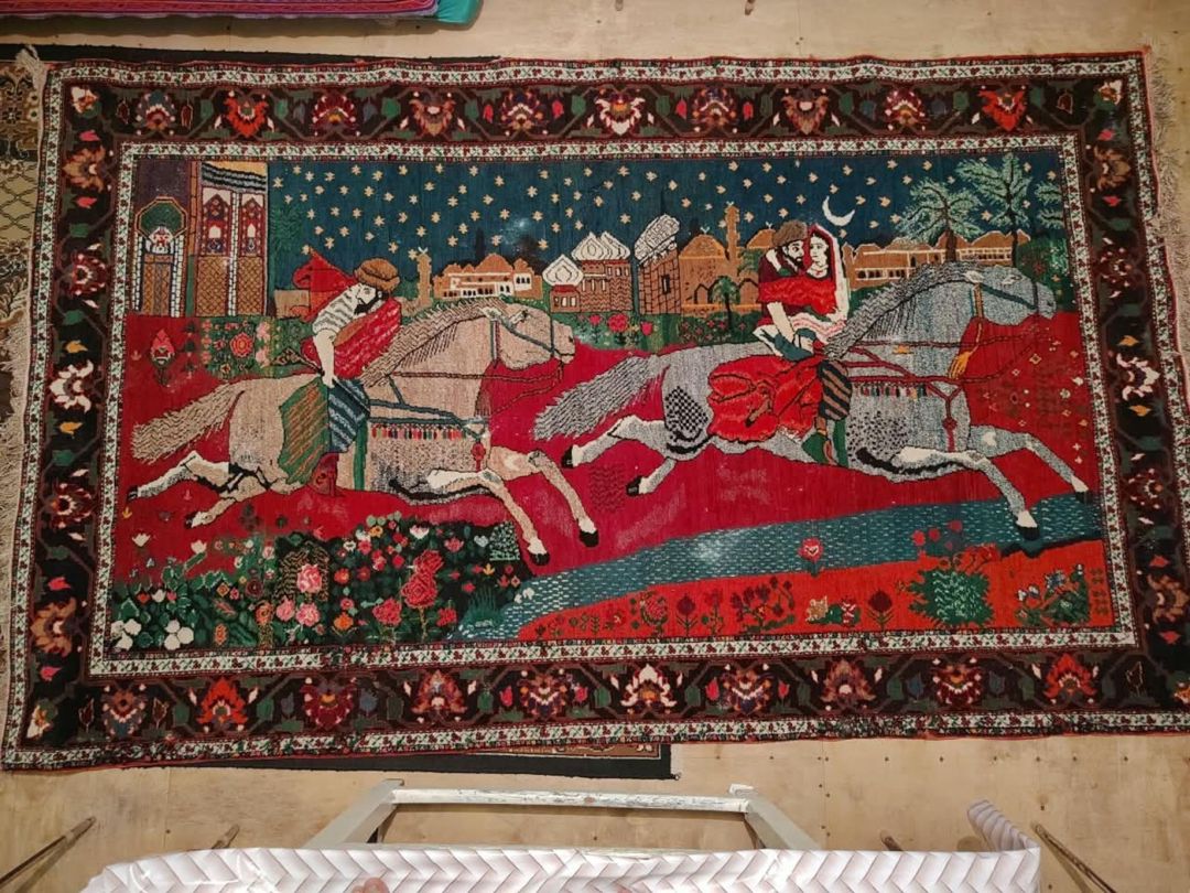 Qədimi nabur xalçası — Xalılar və xalı yolları, Bakı (4)