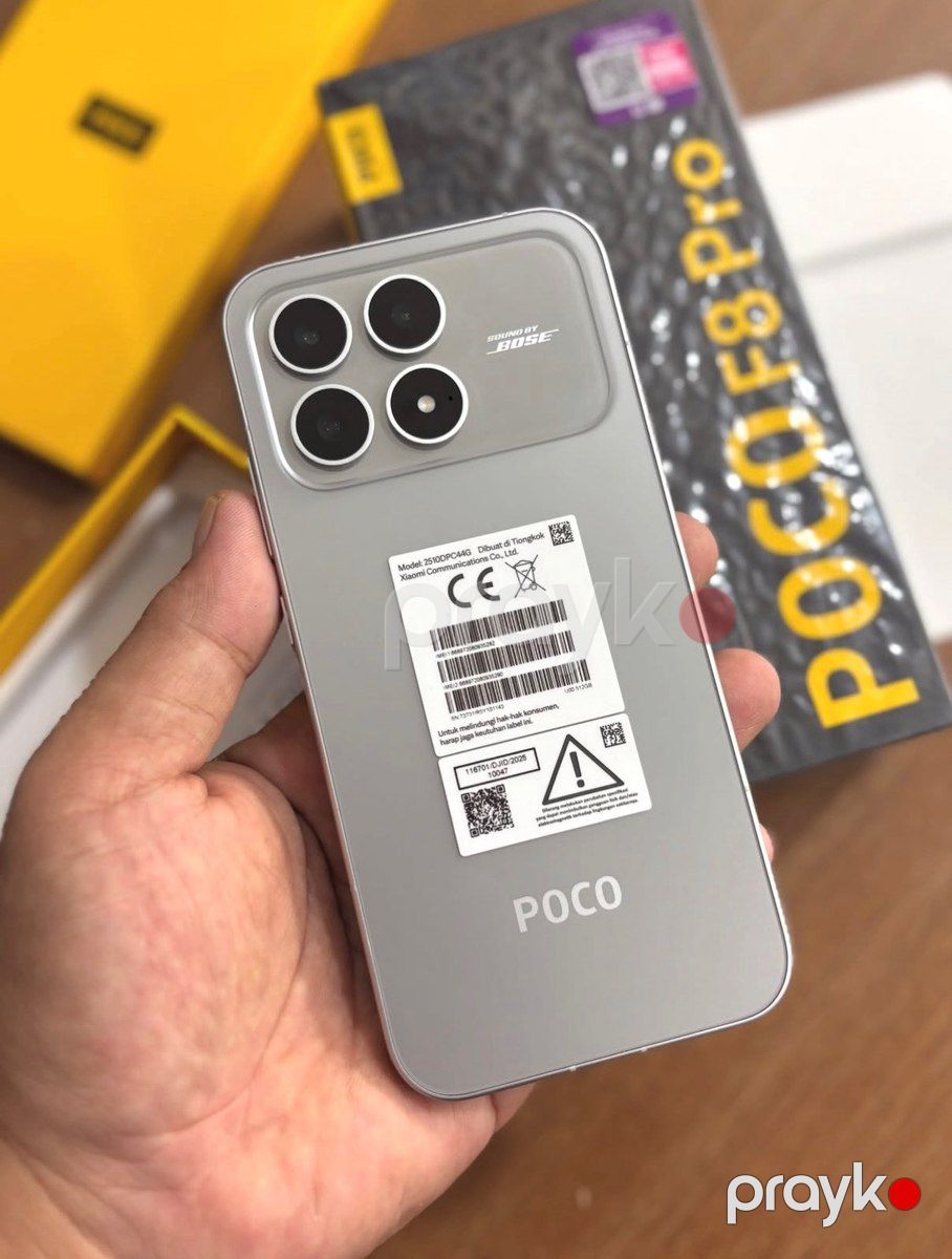 Xiaomi Poco F8 Pro Titanium Silver 512GB/12GB — Smartfonlar, Bakı (2)