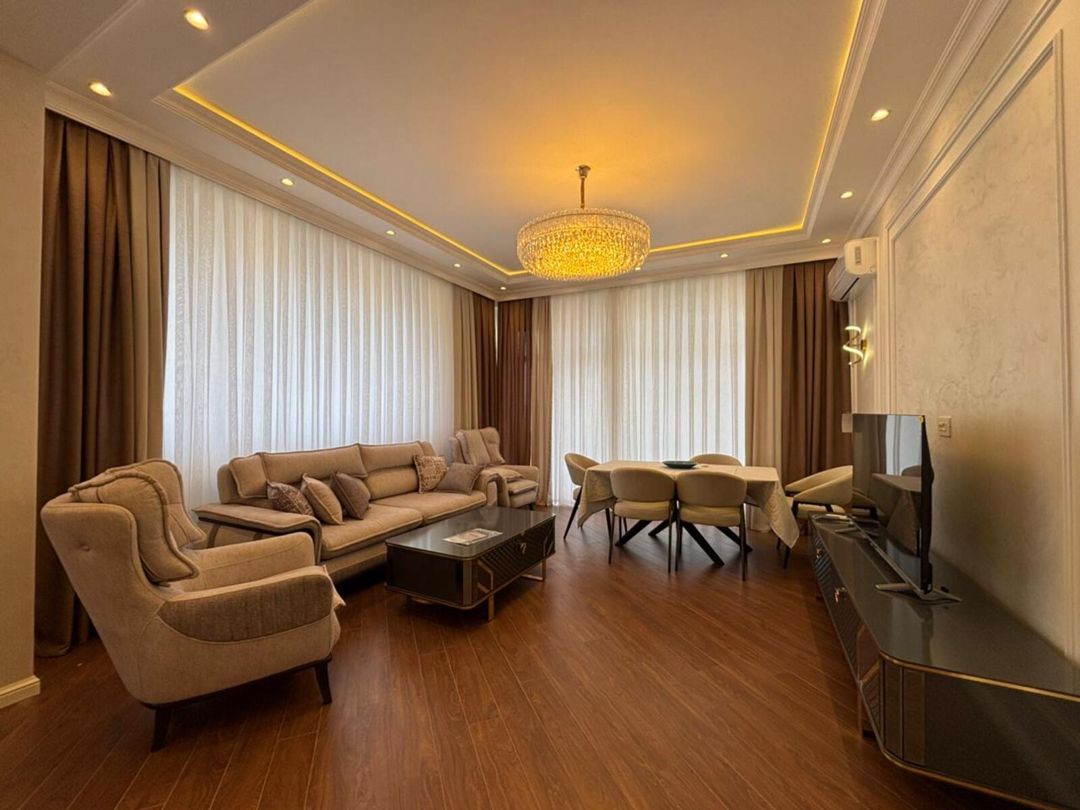 İcarəyə verilir 3 otaqlı yeni tikili 120 m² — Mənzil, Bakı (2)