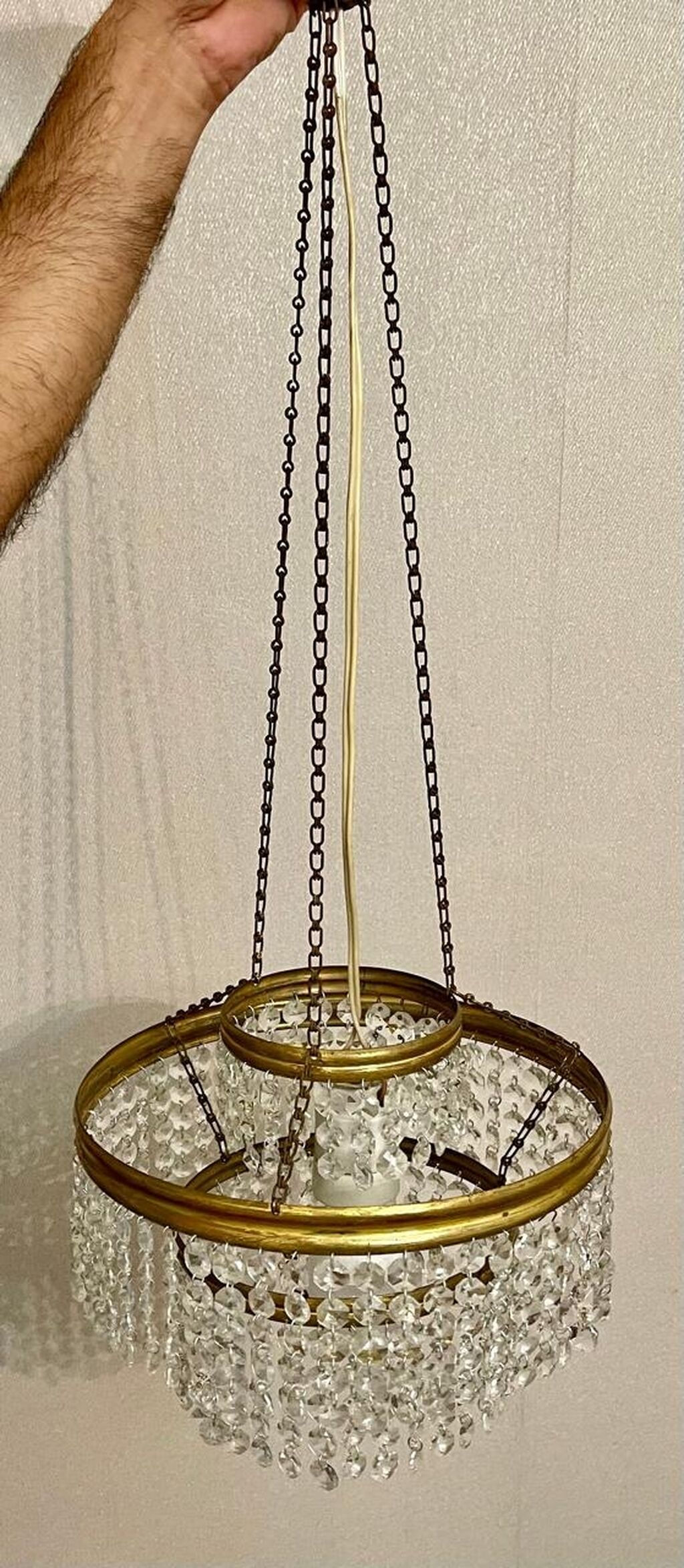 Çılçıraq, 1 lampa, Xrustal — Tavan is?qlar? v? cilc?raqlar, Bakı (4)