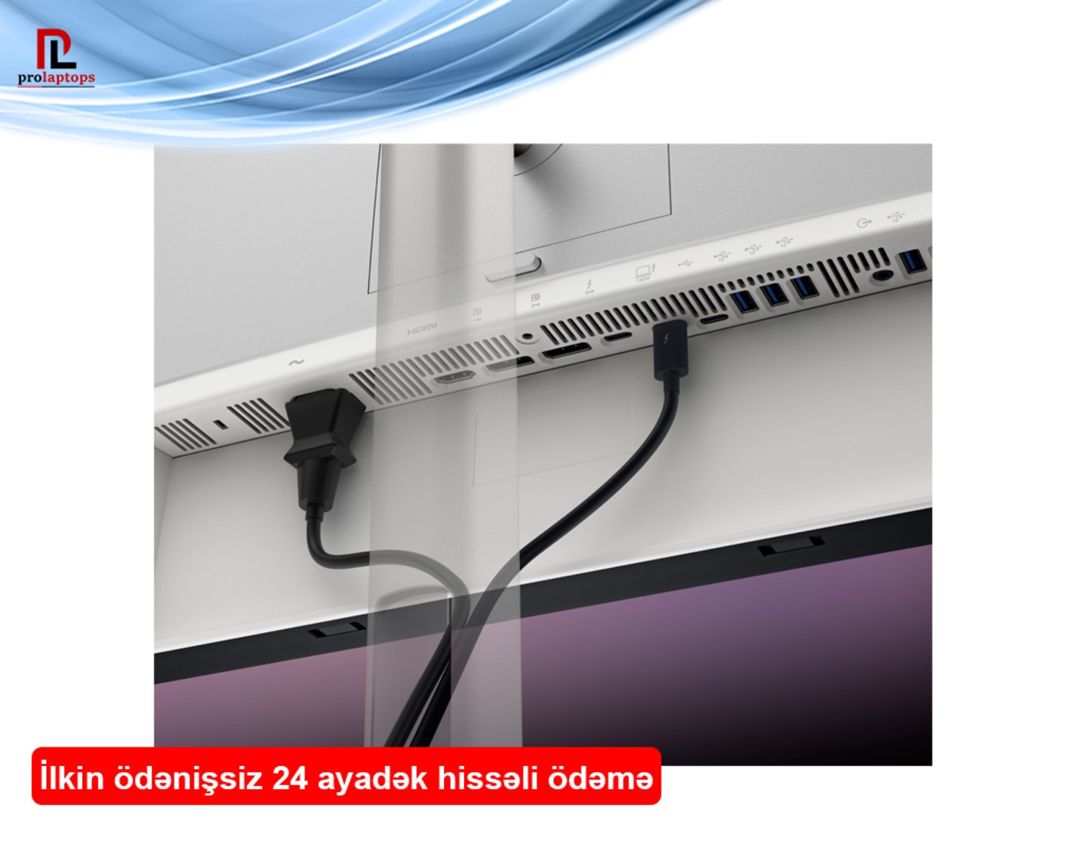 Dell UltraSharp 27 4K Thunderbolt Hub Monitor- U2725QE 210-BQTL — Kompüterlər və noutbuklar, Bakı (4)