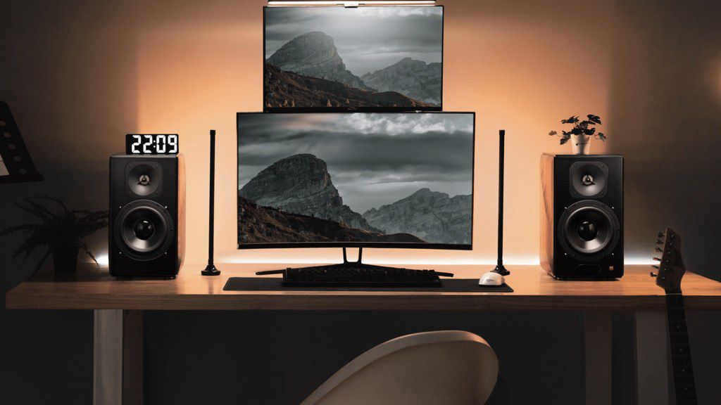 Edifier S3000MK II Brown Premium, 256W, BT 5.0, Balanced XLR, Optical, Coaxial, Line In, USB — Səs texnikası, Bakı (2)