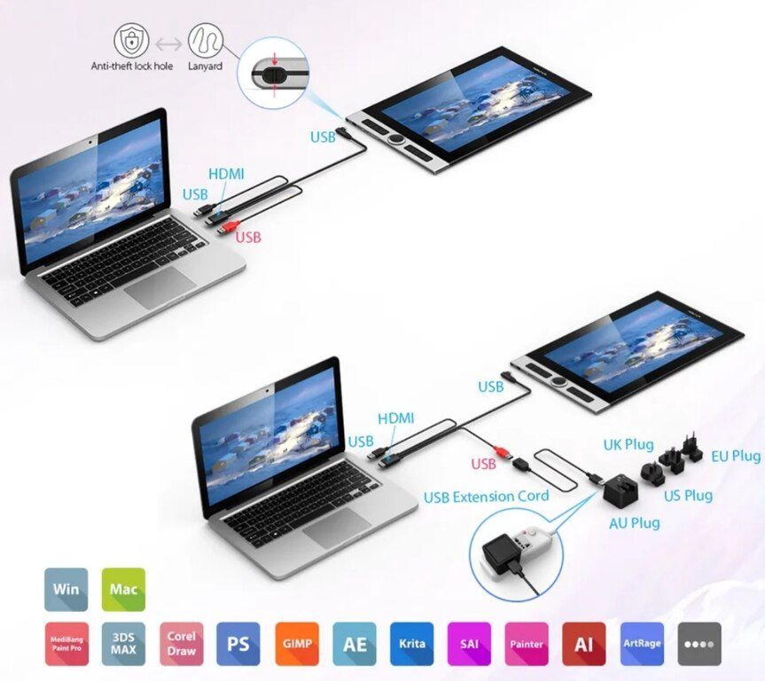 Qrafik planşet "Xp-pen İnnovator 16" — Planshetlər, Bakı (6)