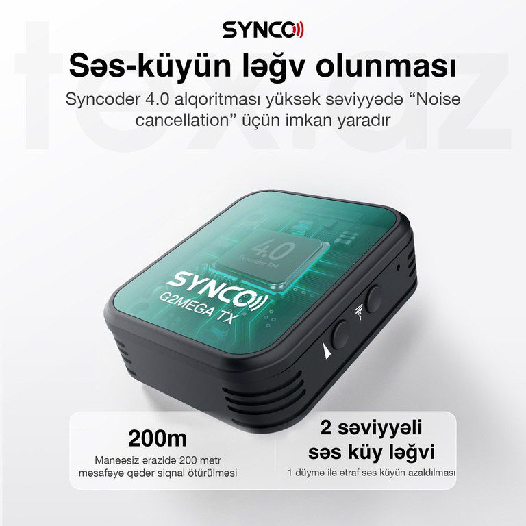 Kamera və fotoaparat üçün yaxa mikrofonları — Səs texnikası, Bakı (9)