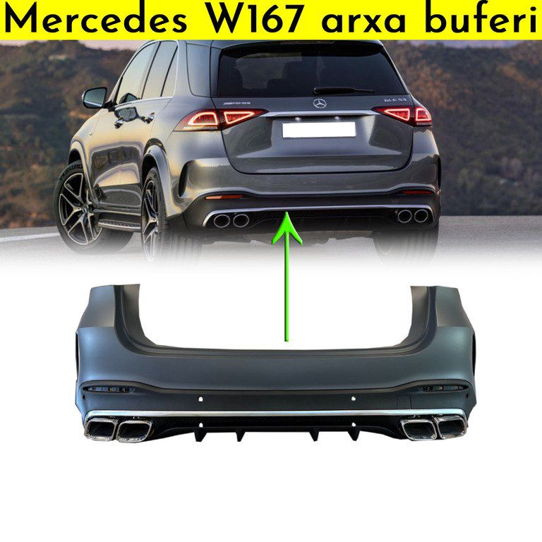 "Mercedes W167" arxa buferi — Ehtiyat hissələri və aksesuarlar, Bakı (3)