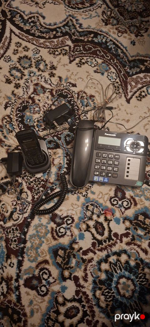 Stasionar telefon Panasonic, Simsiz, İşlənmiş, Ünvandan götürmə — Mehdiabad