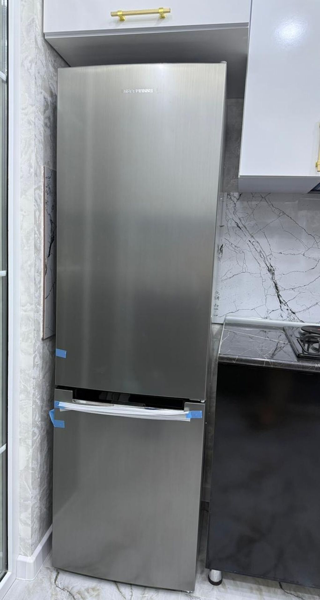 Hoffmann iki kameralı soyuducu - Rəng və korpus: inox (paslanmaz — Soyuducular, Xırdalan (4)