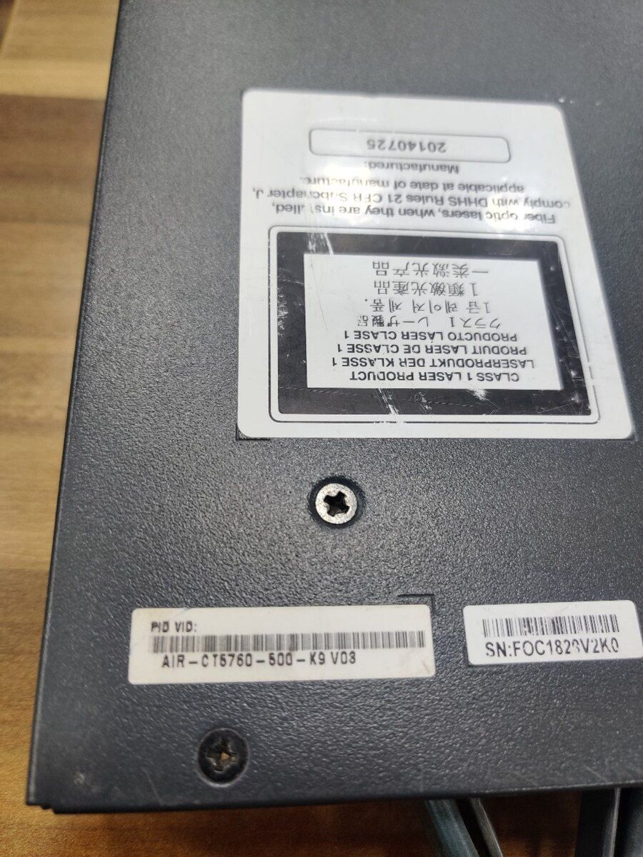 Cisco Air-CT5760-500-K9-v003 — Şəbəkə və server avadanlığı, Bakı (4)