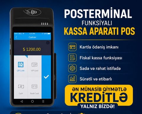 Kassa aparatı və POS terminal — Bakı